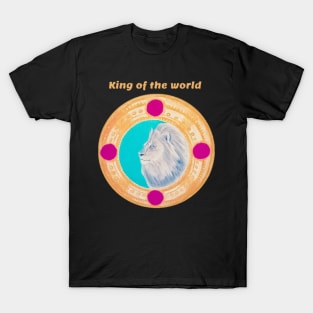 King of the world - lion T-Shirt